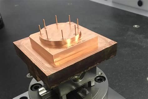 cnc grinding copper part|copper machining practices.